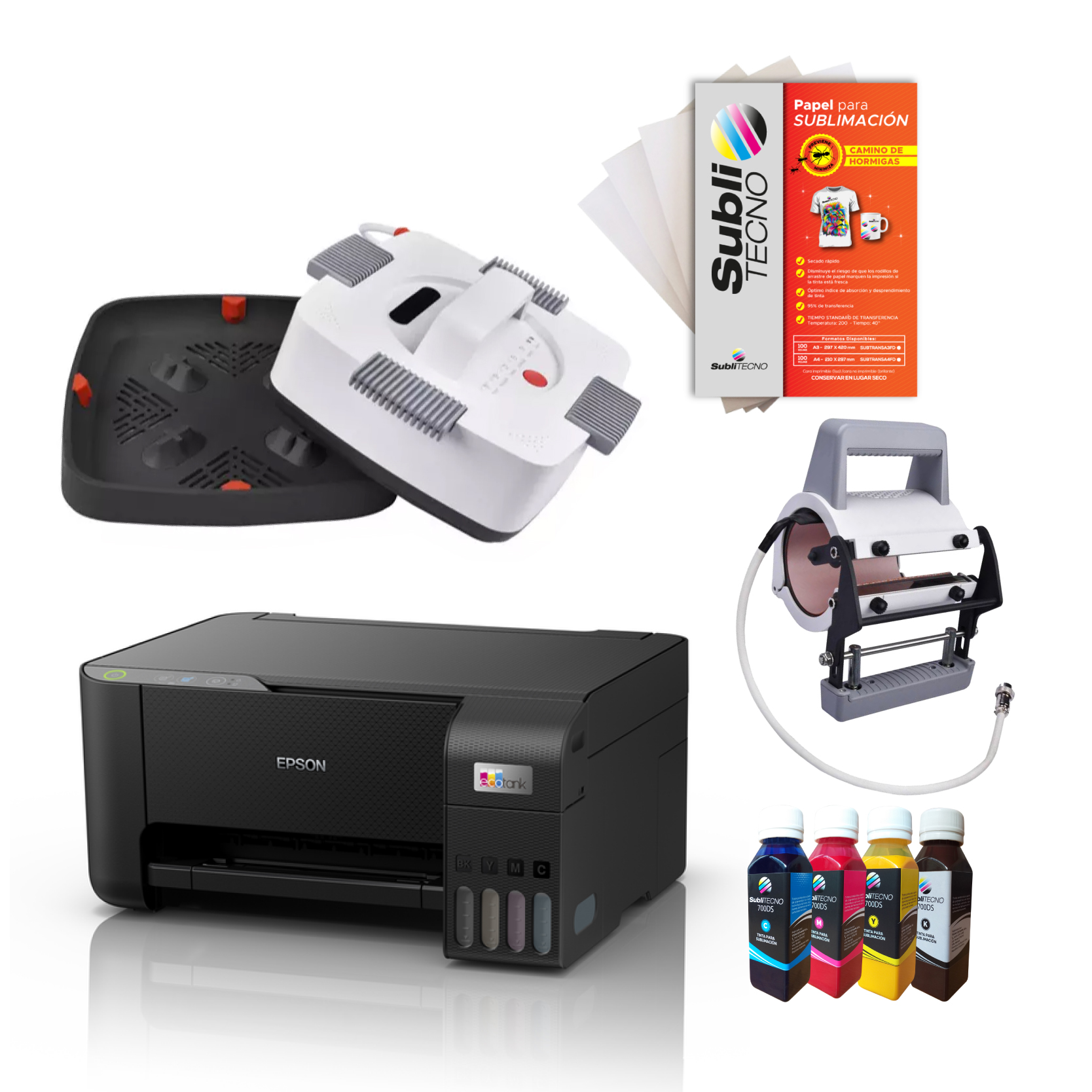 Impresión Impresora Epson L3210 Tintas Y Papel Sublimación Malik heagle.ir